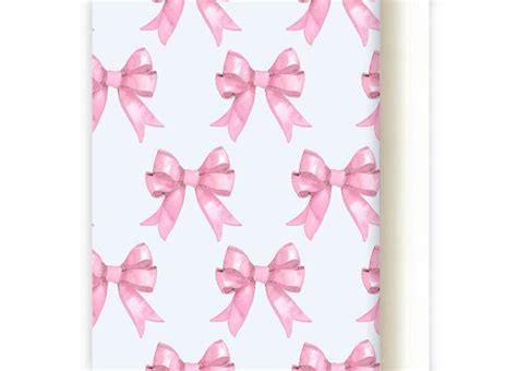 bows gift wrapping paper